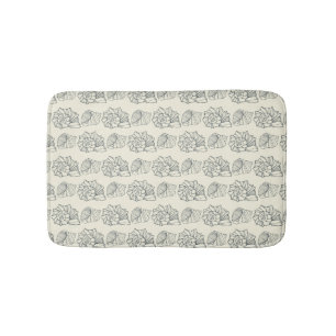 Patroon voor decoratieve schalen badmat