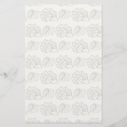 Patroon voor decoratieve schalen briefpapier (Voorkant)
