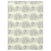 Patroon voor decoratieve schalen klembord (Achterkant)