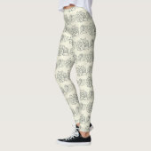 Patroon voor decoratieve schalen leggings (Links)