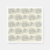 Patroon voor decoratieve schalen servet (Voorkant)