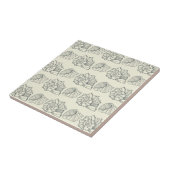 Patroon voor decoratieve schalen tegeltje (Zijkant)