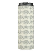 Patroon voor decoratieve schalen thermosbeker (Achterkant)