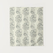 Patroon voor decoratieve schalen wandkleed (Voorkant)