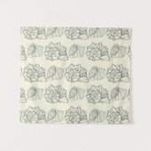 Patroon voor decoratieve schalen wandkleed (Voorkant (horizontaal))