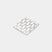 Patroon voor decoratieve zwarte wijnstokken post-it® notes (Schuin)