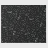 Patroon voor dodelijke ziekten cadeaupapier (Vlak)