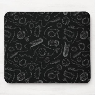 Patroon voor dodelijke ziekten muismat