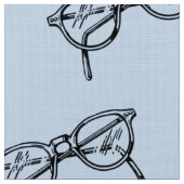PATROON VOOR ELEGANT GEEK CHIC ROUND GLASSEN STOF (Close Up)