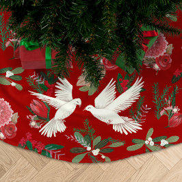 Patroon voor feestvogels kerstboom rok