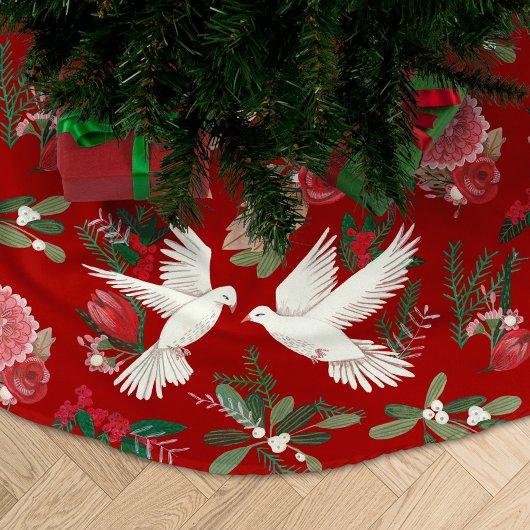 Patroon voor feestvogels kerstboom rok