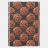 Patroon voor gebilderd basketbal deken (Voorkant Verticaal)