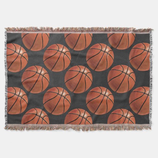Patroon voor gebilderd basketbal deken (Voorkant)