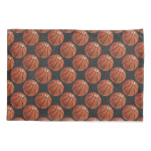 Patroon voor gebilderd basketbal kussensloop (Achterkant)