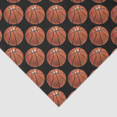 Patroon voor gebilderd basketbal tissuepapier (Detail)