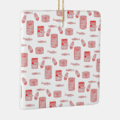 Patroon voor geblindeerde vis keramisch ornament (Rechts)