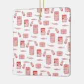 Patroon voor geblindeerde vis keramisch ornament (Links)