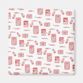 Patroon voor geblindeerde vis magneet (Voorkant)