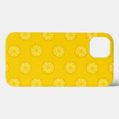 Patroon voor geel ananasappel Case-Mate iPhone case (Achterkant (horizontaal))