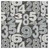 Patroon voor gefragmenteerde nummers stof (Swatch)