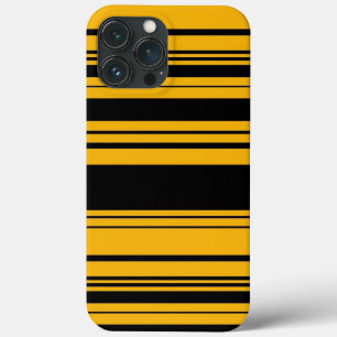 Patroon voor gele en zwarte strepen Case-Mate iPhone case