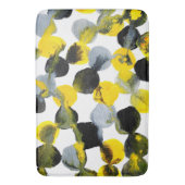 Patroon voor gele, grijze en zwarte interactie badmat (Voorkant Verticaal)