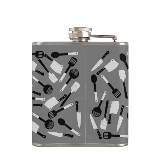 Patroon voor gereedschap koken heupfles (Achterkant)