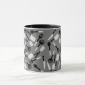 Patroon voor gereedschap koken mok (Midden)