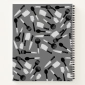 Patroon voor gereedschap koken notitieboek (Achterkant)