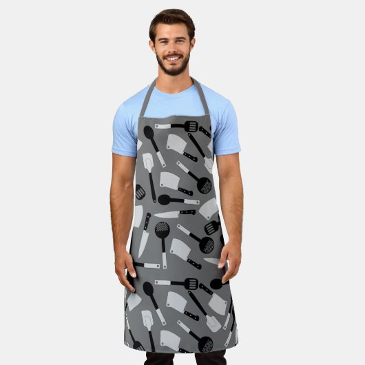 Patroon voor gereedschap koken schort (Gedragen)