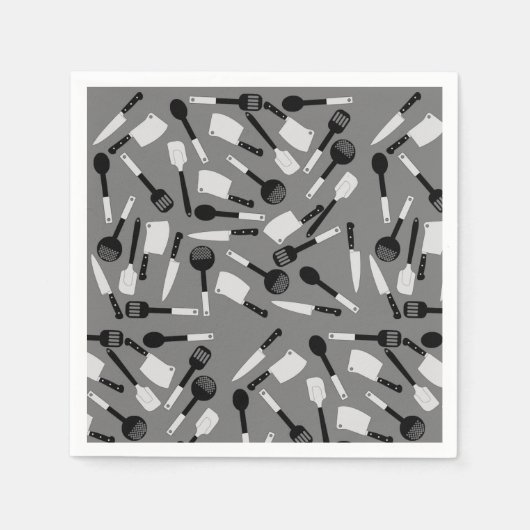 Patroon voor gereedschap koken servet (Voorkant)