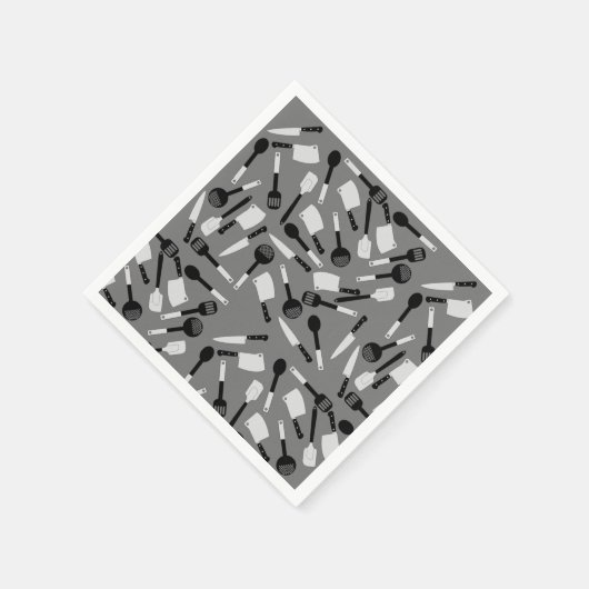 Patroon voor gereedschap koken servet (Hoek)