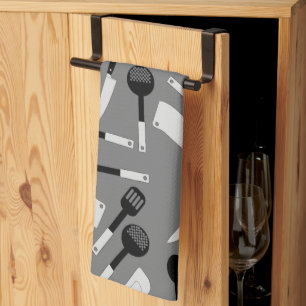 Patroon voor gereedschap koken theedoek