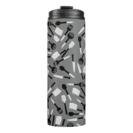 Patroon voor gereedschap koken thermosbeker