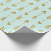 Patroon voor goudolierijgen cadeaupapier (Hoek)