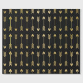 Patroon voor goudolierijgen cadeaupapier (Vlak)