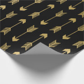 Patroon voor goudolierijgen cadeaupapier (Hoek)