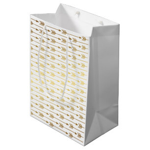 Patroon voor goudolierijgen medium cadeauzakje