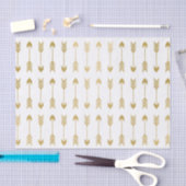 Patroon voor goudolierijgen tissuepapier (Craft)