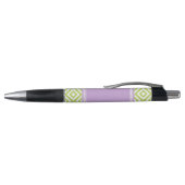 Patroon voor groene en lavender Diamonds Pen (Bovenkant)