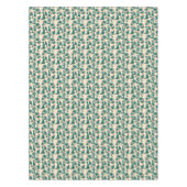 Patroon voor groene en rode cactus tafelkleed (Voorkant)