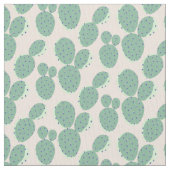 Patroon voor groene en roze cactus stof (Close Up)