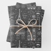 Patroon voor groots- en groothandelspatroon inpakpapier vel (In situ)