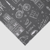 Patroon voor groots- en groothandelspatroon tissuepapier (Detail)