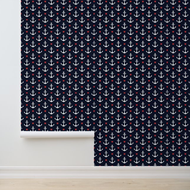 Patroon voor hart en oren behang (Applicatie)