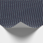 Patroon voor hart en oren cadeaupapier (Hoek)