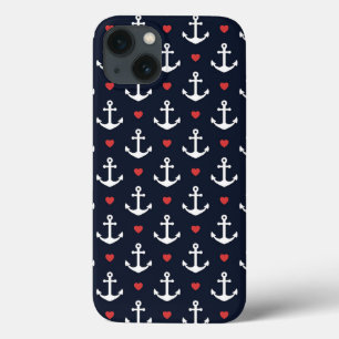 Patroon voor hart en oren iPhone 13 hoesje