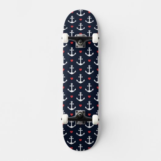 Patroon voor hart en oren skateboard (Voorkant)