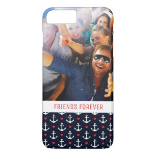 Patroon voor hart en oren Uw foto en tekst Case-Mate iPhone Case