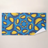 Patroon voor het drukken van luipaarden badhanddoek (Badhanddoek)